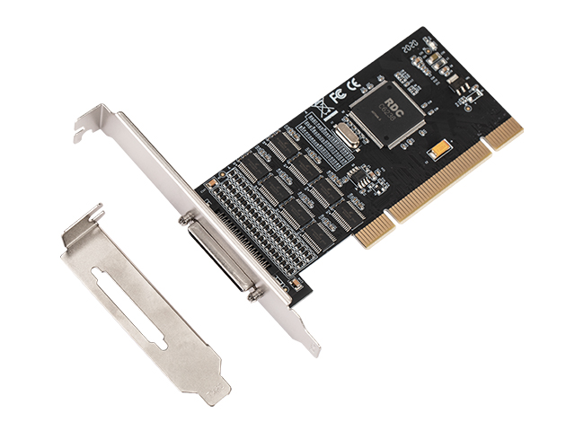 PCI to 8 Ports DB9 RS232 Serial Controller Card(Low Profile),IO-PCI6238-8S