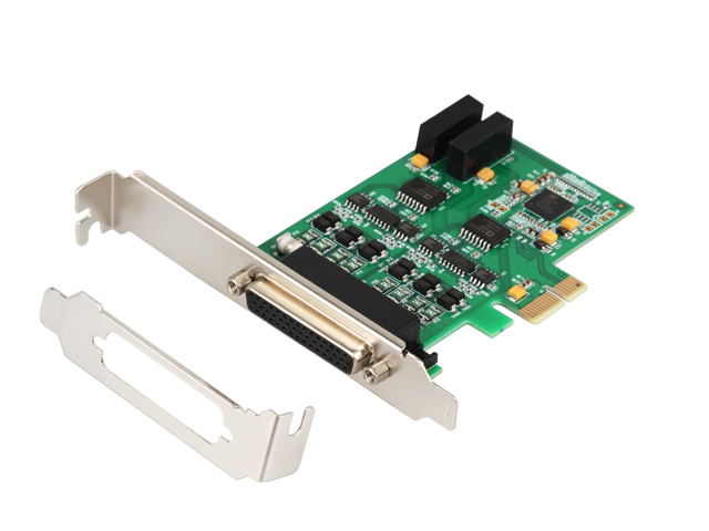 PCIe to 2 Ports RS422/485 Serial Controller Card with Fan Out Cable,IO-PCE352-PR2S