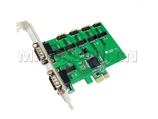 PCIe to 6 Port Serial RS232 Card,IO-PCE358-6S