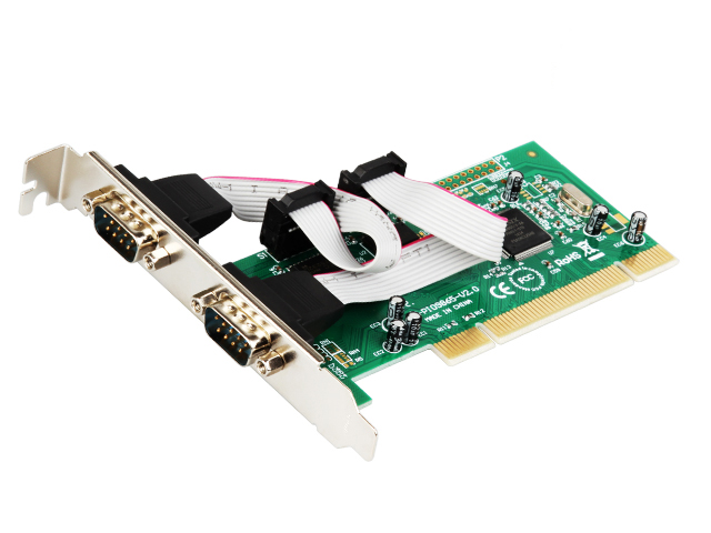 PCI to 2 DB-9 Serial (RS-232, COM) Card,MM-PIO9865-2S