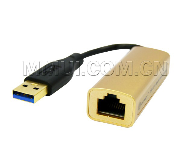 USB3.0 TO 10/100/1000M Ethernet Controller，RTL8153 chipset,IO-USB8153-GLAN