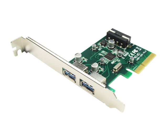 PCIe to 2 ports USB3.1 Host Controller,IO-PCE1142-2A