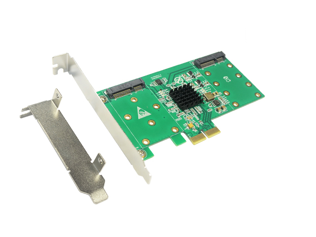 PCIe 2.0 to 4 port mSATA Host Adapter ,IO-PCE9230-4MR
