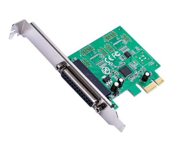 PCIe to 1 port DB-25 Parallel Printer Port (LPT1) Serial Controller Card,IO-PCE99100-1P
