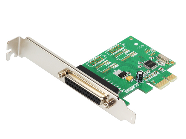 PCIe to DB-25 Parallel Printer Port (LPT1) Controller Card,IO-PCE382-1P