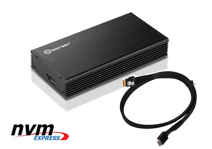 Oculink(SFF-8612) to M.2 Port Adapter Card for PCIe SSD,IO-ADA86122