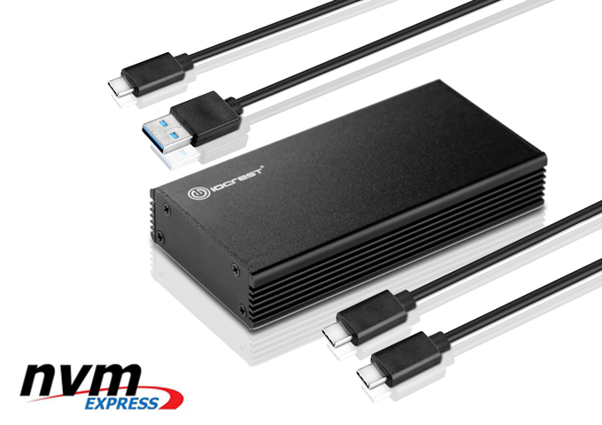 USB3.1 to M.2(NVMe) PCIe(M-Key) SSD Enclosure IO-ADA58300
