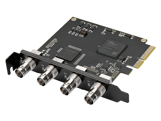PCIe to 4 Port SDI Capture Card，IO-PCE6504-4P