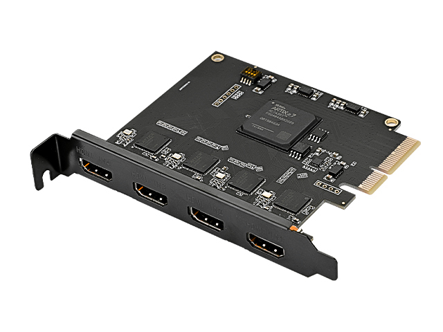 PCIe to 4 Port HDMI Capture Card,IO-PCE8504-4P