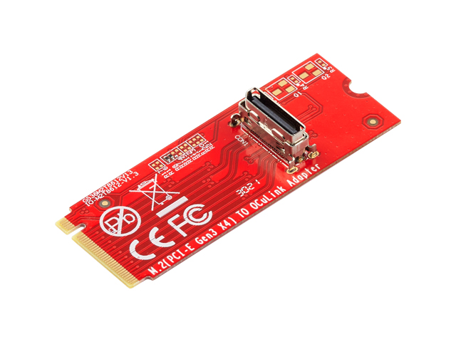 M.2 (M-key) to Oculink SFF-8612 Adapter Card,IO-ADA86122