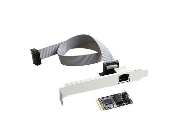 M.2 (B-Key/M-Key) to Gigabit Ethernet Adapter,IO-M2F210-GLAN