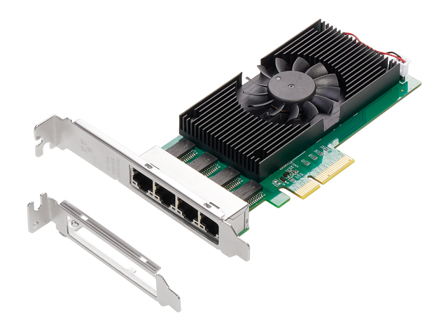 PCIe to 4 Ports 10/100/1000M/2.5G Ethernet Card,IO-PCE225S-4GLAN