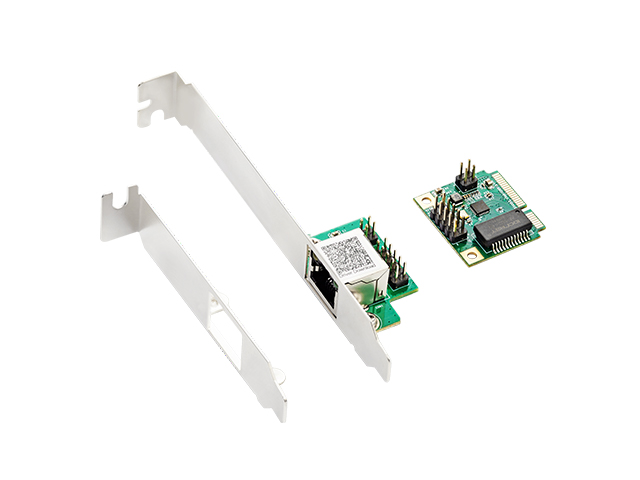 MiniPCIe to Gigabit Ethernet Controller Card,IO-MPE811H-GLAN