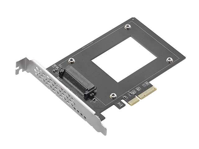 PCIe x4 to 1-port U.2 SFF8639 2.5-inch SSD Adapter，IO-PCE8639-U2