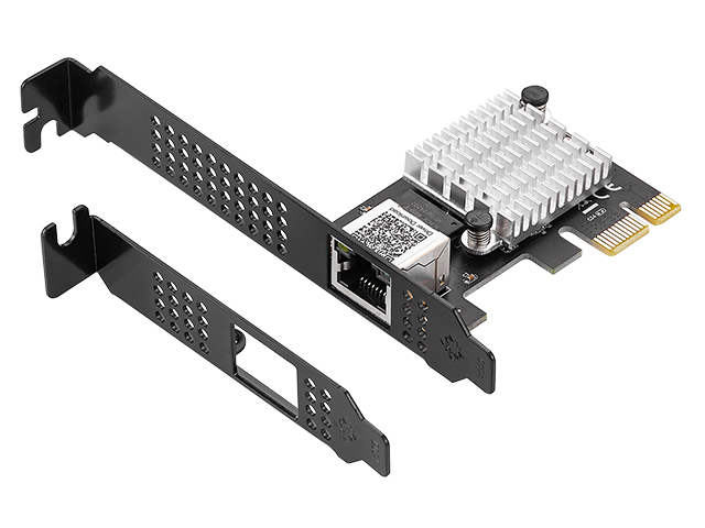 PCIex1 to 10/100/1000M/2.5G Ethernet Card,IO-PCE225-GLAN