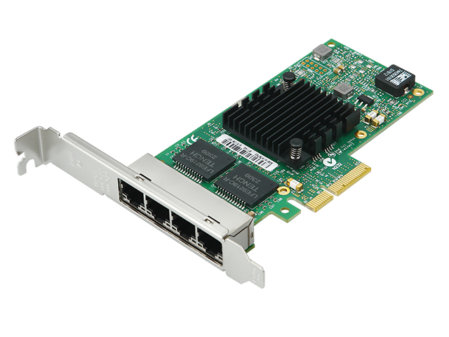 PCIe to 4 Ports Gigabit Ethernet Network Card,IO-PCE3504S-4GLAN