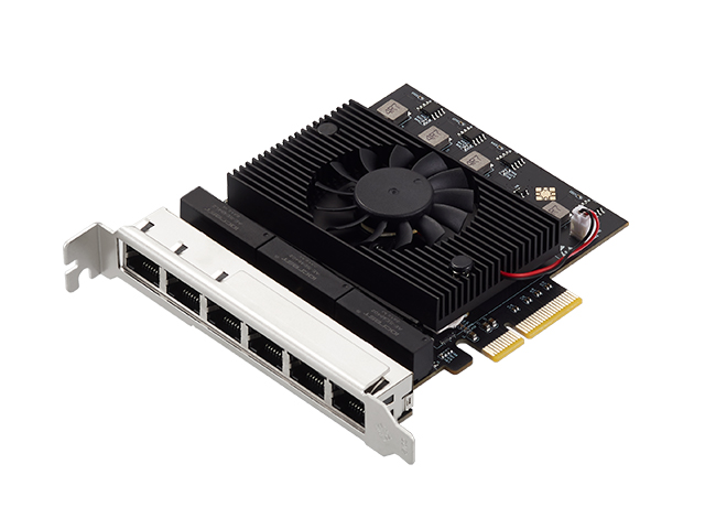 PCIe to 6 Ports 10/100/1000M/2.5G Ethernet Card,IO-PCE8125B-6GLAN