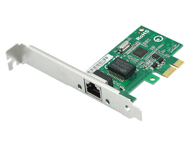 PCIe to 10/100/1000M Ethernet Card,IO-PCE2101-GLAN