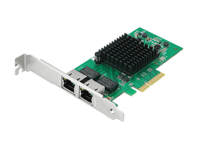 PCIe to 2 Ports Gigabit Ethernet Network Card,IO-PCEI350-2GLAN