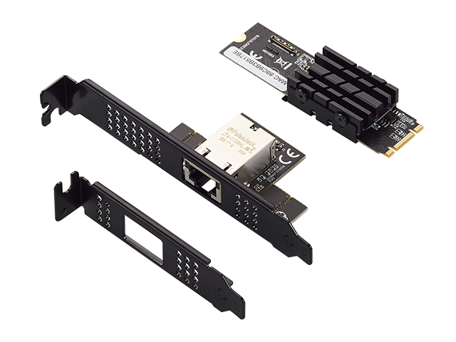 M.2 to Single 10G Ethernet Network Adapter,IO-M2F107-GLAN