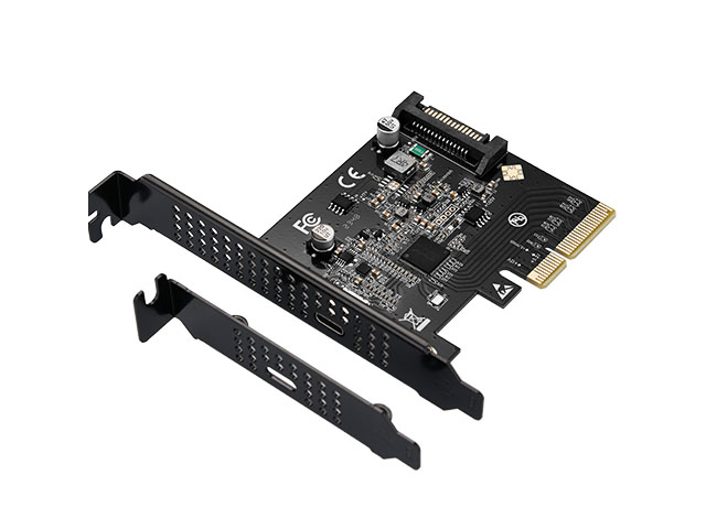 PCIe to USB3.2 Type-C Host Controller,IO-PCE3242S-1C