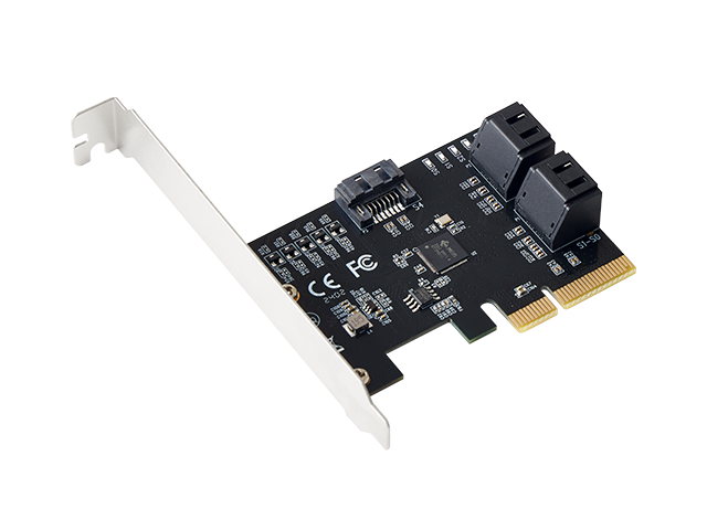 PCIe3.0 to 5 Ports SATA 6Gb/s Card,IO-PCE585S-5I