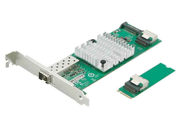 M.2(M key) to 10G SFP+ Lan Card,MI29F11