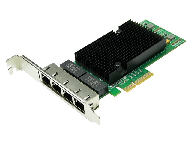 PCIe to 4 Ports 1G Server Lan Card Intel i210-T4,PI21R41