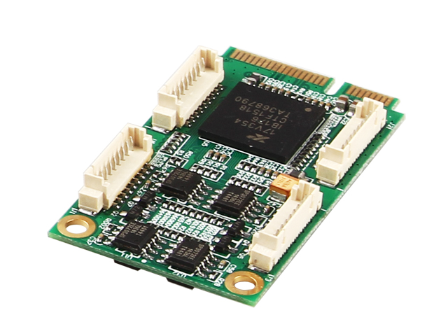 Mini PCIe to 4 port RS422/485 card,IO-MPCE354A-4S