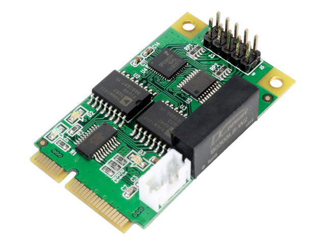 Mini PCIe to RS232/422/485 port,IO-mPCE234285