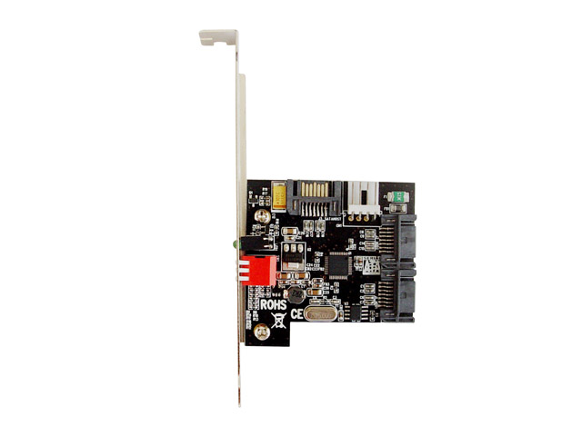 1:2 (2x1) Internal SATA II Port Multiplier (PM), Bracket Mounting, RAID 0, 1, JBOD,MM-JMB390-2IR