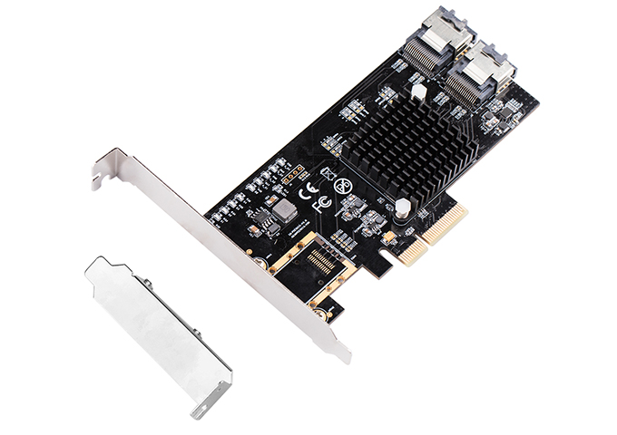 PCIe to 8 Ports SATA With SFF8087 Card,IO-PCE9215S-8I