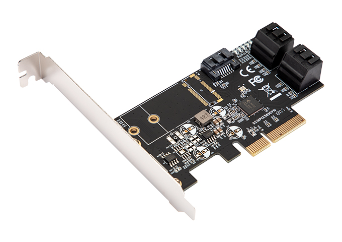 PCIe3.0 to 5 SATA 6Gb/s Card,IO-PCE585-5I