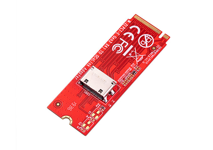M.2 (M-key) to Oculink SFF-8612 Adapter Card,IO-ADA86121