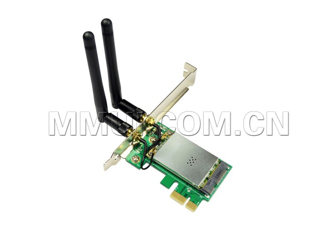 PCIe Wireless Adapter,IO-mPCETOWF-01
