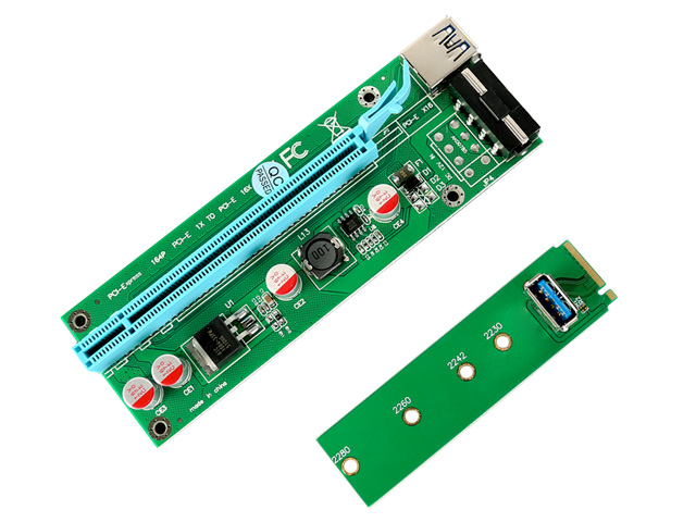 M.2 to 1 Ports PCI-e 16X Adapter ,IO-M2F1X16