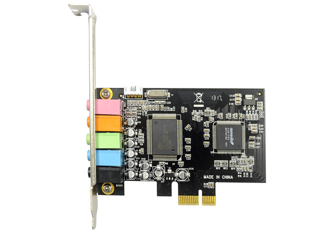 5.1 Channel PCI-e x1 Sound Card,SI-PEX63096