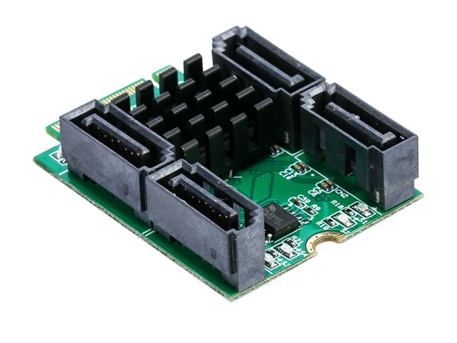 M.2 to 4 Port SATA 6G RAID Adapter(PCIe 2.0) ,IO-M2F9230-4IR