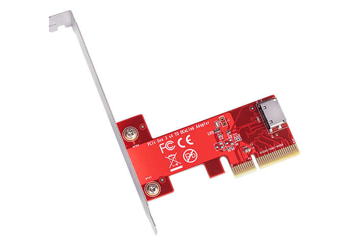 PCIe3.0 x 4 to Oculink SFF-8612 Adapter Card,IO-PEX86120