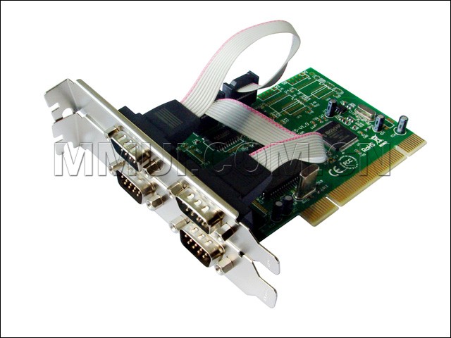 PCI to 4 Ports RS232 DB-9 Serial Controller Card,MM-PIO9865-4S