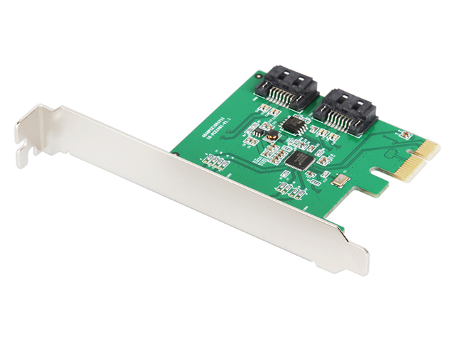 PCIe to 2 Ports SATA6Gb/s RAID Controller Card ,IO-PCE1061R-2IR