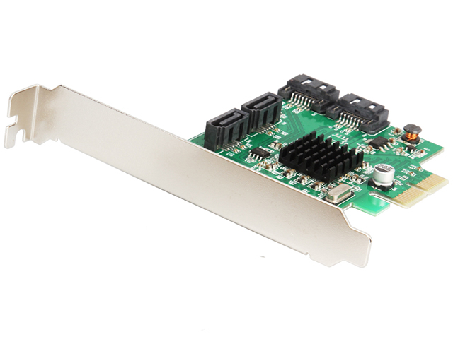 PCIe to 4-port SATA III Controller Card ,IO-PCE9235-4I