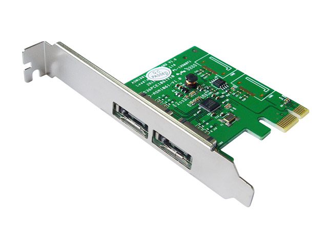 PCIe to 2 port External eSATA6Gbps Ports Controller Card,IO-PCE1061-2E