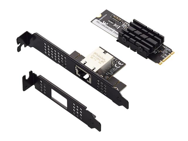 Lekuo 1-Port M.2 10G Network Card,AQC107 chip