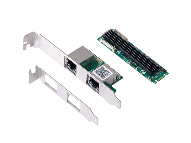 Lekuo 2-Port M.2 2.5G Network Card,RTL8125B chip