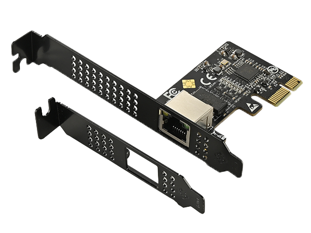 Lekuo 1-Port PCle to 5G Network Card,RTL8126 chip